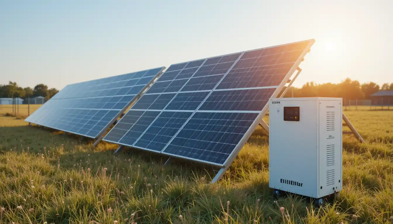 Solar farm installation